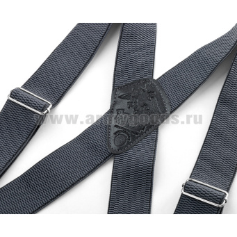 Подтяжки рифленые "Ратник" серые