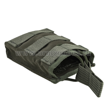 Подсумок открытого типа для 1 маг АК (оливковый) (с системой крепления "MOLLE") 