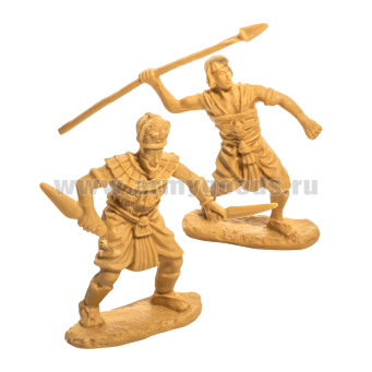 Набор игрушек пластмассовых "Египтяне" (фигурки 8 шт) арт. 12084