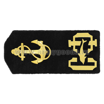 Погоны ДМБ СФ (трапеция) с дельфином и якорем