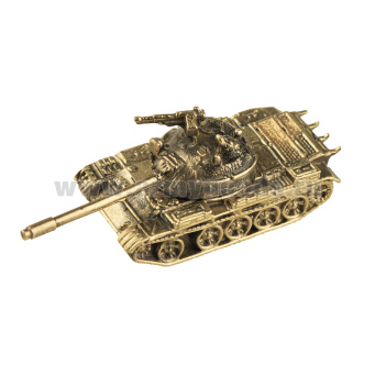 Фигурка бронзовая Танк Т-55