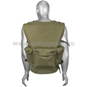 Жилет разгрузочный тактический ОМОН ткань "палатка" (35% х/б, 65% п/э)