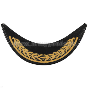 Козырек канит. (золото 3%) ВС генеральский нов/обр (парадный)