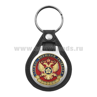 Брелок с эмблемой на виниловой подкладке Служба внешней разведки