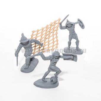 Набор игрушек пластмассовых "Гладиаторы" (фигурки 6 шт) арт. 12082