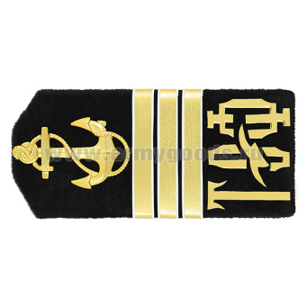 Погоны ДМБ ТОФ (трапеция) с чайкой и якорем (старшина 1 ст.)