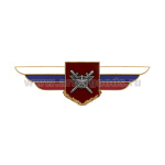 Значок мет. Должностной знак командира полка и ему равной воинской части (Материально-техническое обеспечение ВС РФ)