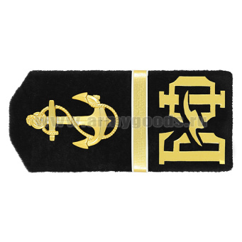 Погоны ДМБ БФ (трапеция) с чайкой и якорем (ст. матрос)