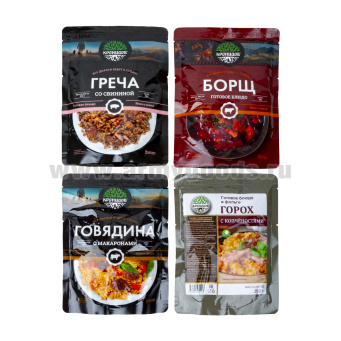 Рацион питания №1 в пакете (ИРП суточный на 3 приема пищи) до 04.27