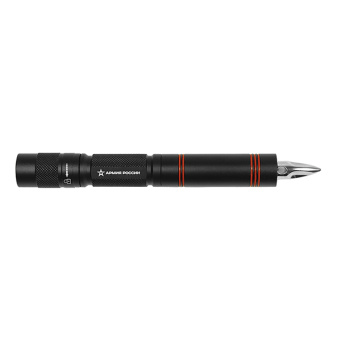 Фонарь Кастет (светодиодный) (MB-603) (нож + молоток для стекла) батарейка типа АА - в комплект не входит)